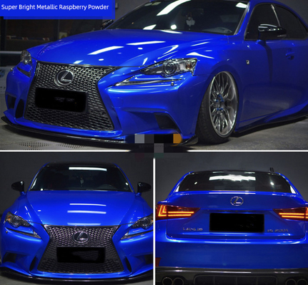 Metal Ice Plum Powder Gloss Car Vinyl Wrap Bukti Kimia