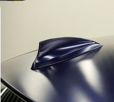 PET Electric Optic Midnight Blue Car Wrap Film Tidak Memudar Tahan Air