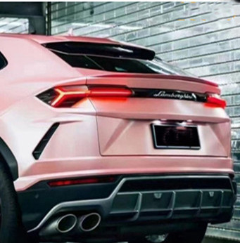30µm Matte Mobil Vinyl Wrap Dapat Dilepas Gelembung Gratis Electro Oprical Cherry Powder
