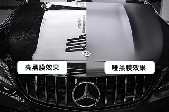 kilap Black TPU Self Healing Mobil Paint Protection Films Tahan Noda