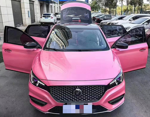 Bubuk Lipstik Barbie Metallic Pink Mobil Membungkus Bubble Free Swipeable