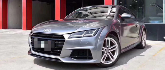 Titanium Steel Grey kilap Mobil vinil Membungkus Panas Diaktifkan kilap Metallic Grey vinil Membungkus