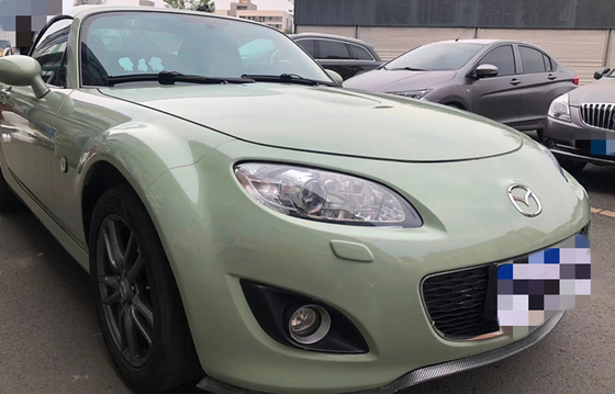 Toleransi Panas Slidable Ultra High Gloss Car Wrap Khaki Hijau Otomotif Vinyl Wrap
