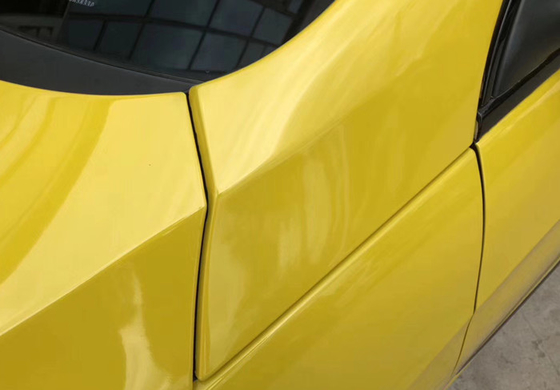 Rilis Udara Bunga Matahari Kuning Film Bungkus Mobil kilap Tinggi Dapat Digeser