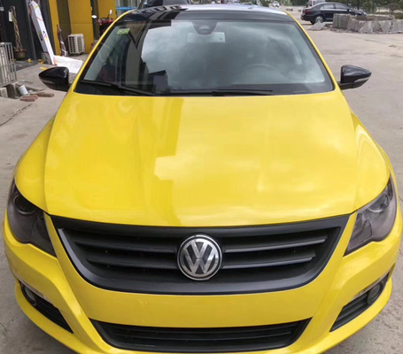 Rilis Udara Bunga Matahari Kuning Film Bungkus Mobil kilap Tinggi Dapat Digeser