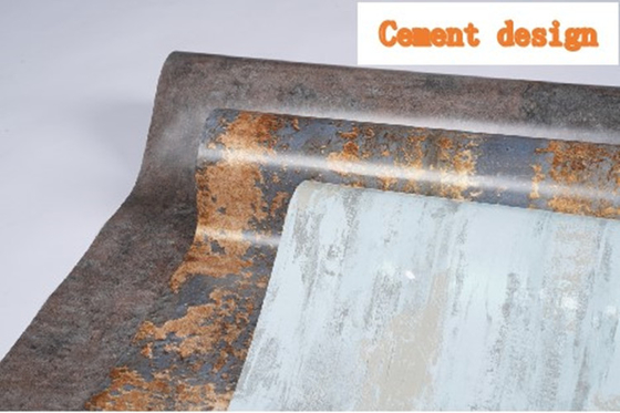 Marmer vinil Lamination 1mm Film Perekat Diri Dekoratif Untuk Furnitur