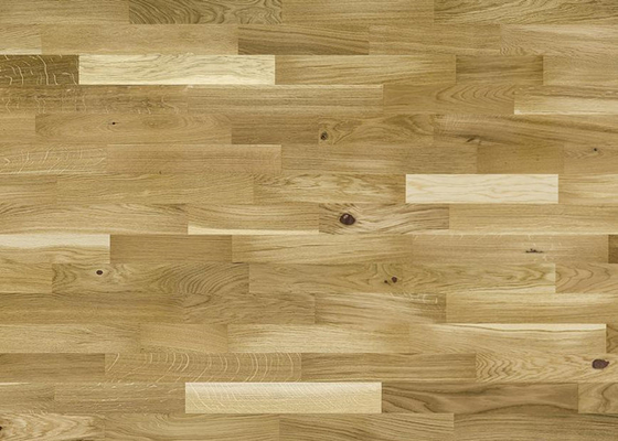 3 Strip Oak Wood Grain Decorative Memecahkan dlm lapisan tipis Film 1.2mm vinil perekat diri untuk furnitur