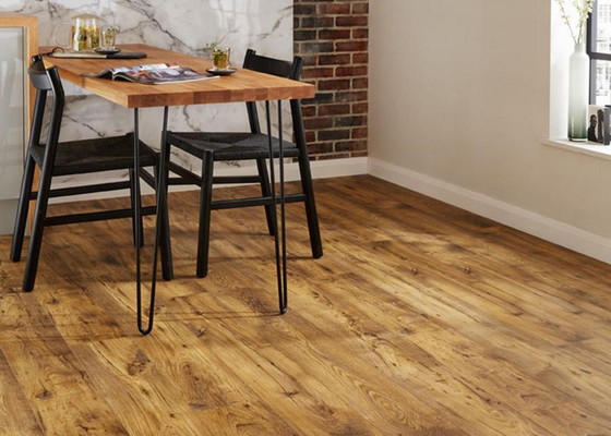 0.5mm Perekat Dekoratif vinil Gulungans Chestnut Woodgrain vinil Membungkus