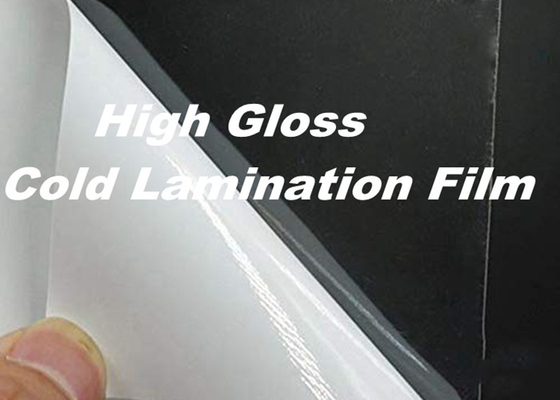 0.5mm Cold Laminating Top mengkilap Clear Laminating Film Untuk Perlindungan Album Foto