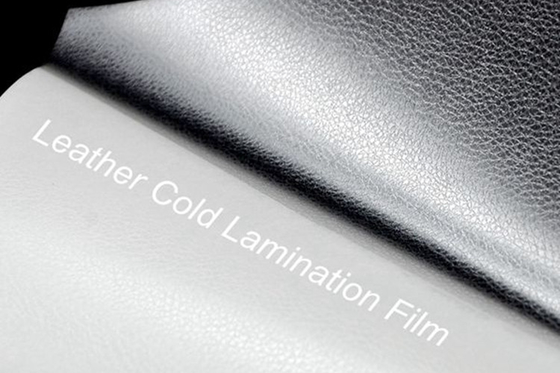 Efek Kulit Film Laminating Dingin Tahan Gores Untuk Perlindungan Gambar