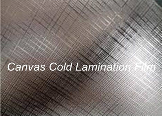 0.7mm Kanvas Laminating Film Timbul Foto Album 40 inci gulungan laminasi dingin