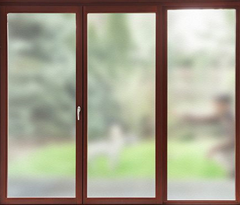 Dekoratif Removable Privacy Adhesive Frosted Window Film Clear Sand Blast Pattern