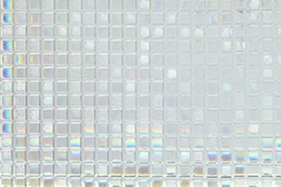 Piksel Kontrol Matahari Statis Cling Dekoratif Kaca Film Tebal 0.8mm