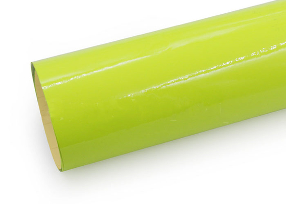 Dekoratif PVC Fluorescent Color Cutting vinil Film 0.1mm Tahan Gores