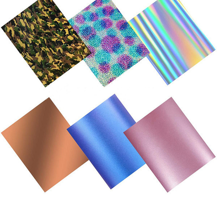 vinil Hologram Perpindahan Panas Film Gulungan Easy Weed 0.5x25m