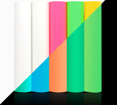 Puff Photoluminescent PU Thermo Film HTV Akrilik Dye Heat Transfer Film