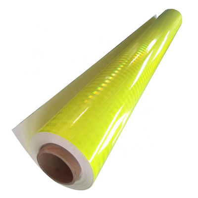 Traffic Sign Diamond Grade Prismatic Reflective Sheeting Film Daya Tahan 10 Tahun