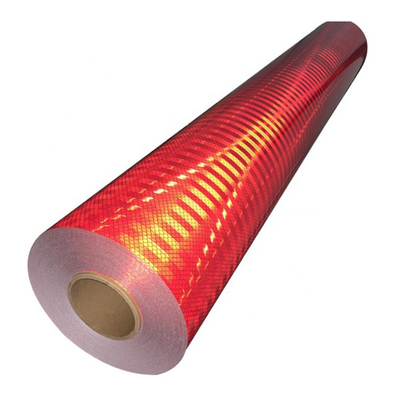 Traffic Sign Diamond Grade Prismatic Reflective Sheeting Film Daya Tahan 10 Tahun