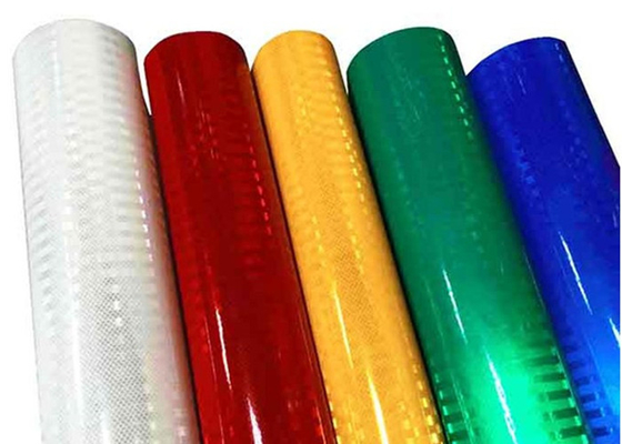 Film PMMA Intensitas Tinggi Prismatic Reflektif Terpal Terpal Tanda Reflektif