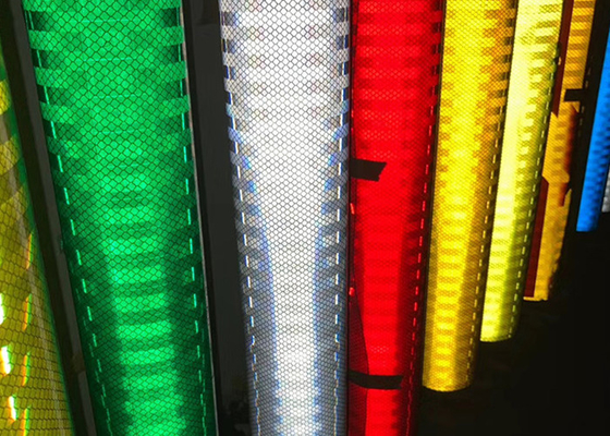 Metallized PMMA Face Engineering Grade Reflektif Sheeting Film Untuk Rambu Lalu Lintas