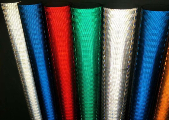 Metallized PMMA Face Engineering Grade Reflektif Sheeting Film Untuk Rambu Lalu Lintas