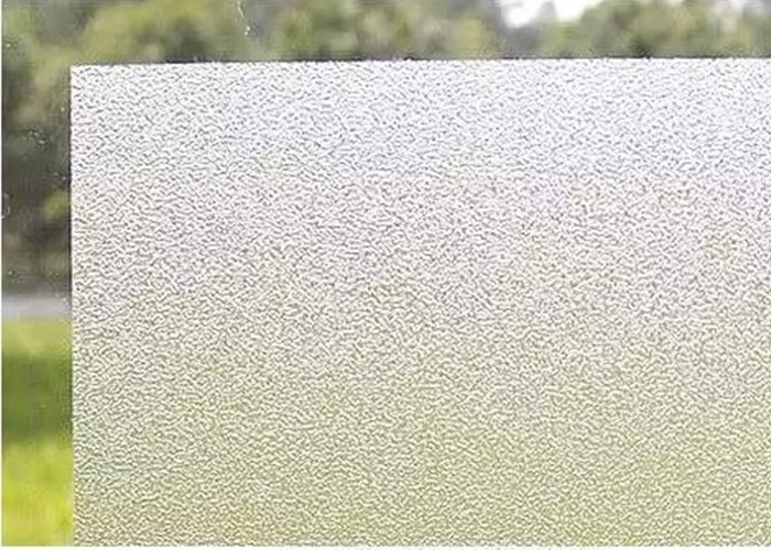 Dekoratif Removable Privacy Adhesive Frosted Window Film Clear Sand Blast Pattern