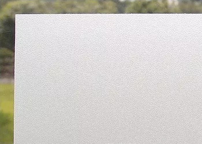 1.22M * 50M Matte White Window Film Dekoratif Privasi Kaca Kaca Film