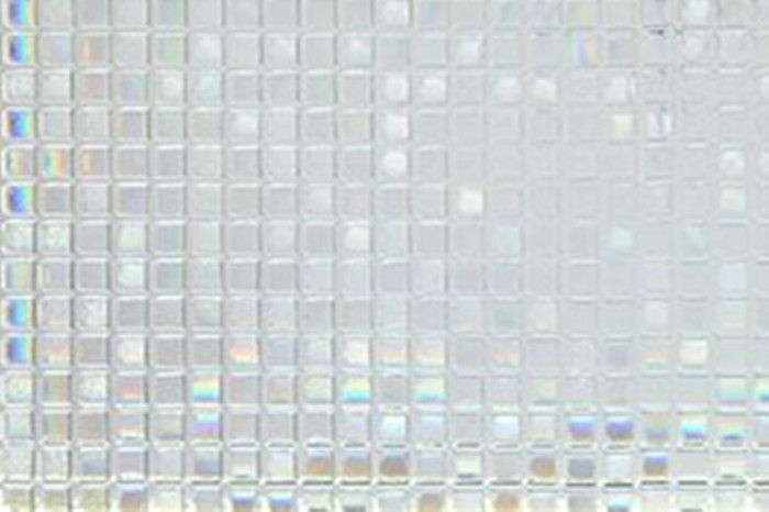 Piksel Kontrol Matahari Statis Cling Dekoratif Kaca Film Tebal 0.8mm