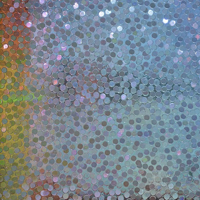 Layar Privasi Kaca Jendela Dekoratif Film Dichroic Dots Pattern 1.22Mx50M